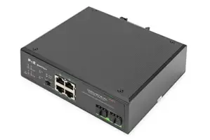 Digitus DN-651109 Switch Ethernet PoE Preto