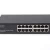 Digitus DN-80115 Switch Gigabit 16 Portas Preto