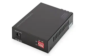 Digitus DN-82160 Conversor de Mídia Ethernet PoE Preto