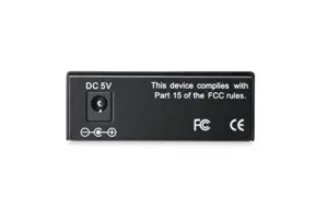 Digitus DN-82211 Media Converter Ethernet 10G PoE Preto