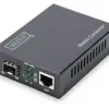 Digitus DN-82211 Media Converter Ethernet 10G PoE Preto