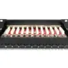 Digitus DN-91612S-EA Patch Panel Cat.6A Shielded 12-Port Preto