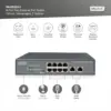 Digitus DN-95323-1 Switch Ethernet 100 Mbps 8 Portas