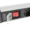 Digitus DN-95402 Régua 7 Tomadas com Interruptor