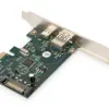 Digitus DS-30225 Placa PCIe USB Type-C + USB-A SuperSpeed