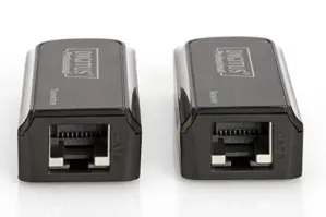 Digitus DS-55203 Repetidor de Rede HDMI com conexão PoE Preto