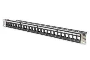 Digitus Modular Patch Panel 24-port 1U Preto