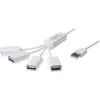 Digitus Slim iBridge 3 Spider USB-Hub USB 2.0 4 portas