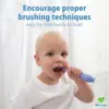 Dr. Browns Escova de Dentes Monstro 1-4 Anos com Cerdas Macias e Mudança de Cor