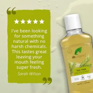 Dr. Organic Elixir Bucal Bio Melaleuca 500ml