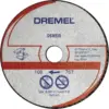 Dremel Disco de Corte DSM20 Compatibilidade Plastico Metal