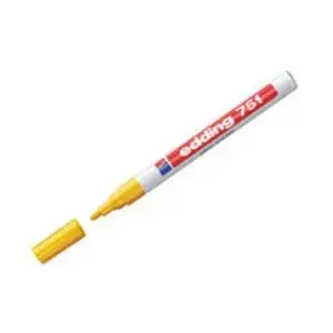 Edding Marcador Amarelo 1-2mm Ponta Tipo Bala