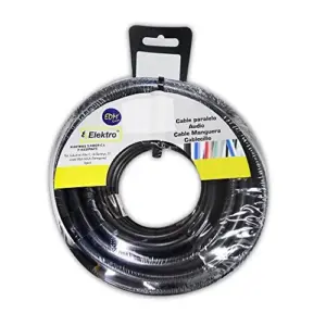 EDM Cabo Elétrico Fio 4×2,5mm 15m Preto