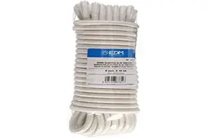 EDM Goma Elástica Alta Tenacidade 10mt Branca