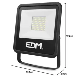 EDM Projetor LED 50W Luz Fria