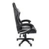 EDM S7921126 Cadeira Gaming Branca e Preta Ajuste Ergonômico