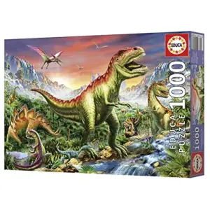 Educa Puzzle 1000 Peças Coloque 68 x 48 cm Parque Jurássico