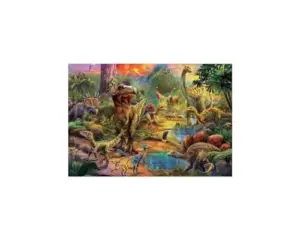 Educa Puzzle 1000 Peças Redondo 68x48cm Dinossauros