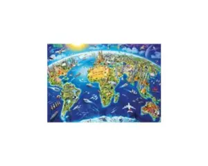 Educa Puzzle 2000 Peças adulto 96x68cm Símbolos do Mundo