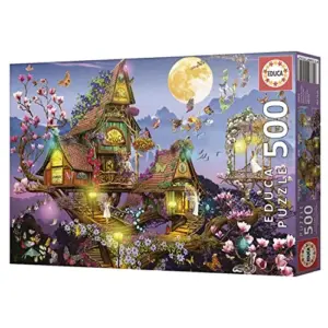 Educa Puzzle 500 Peças Casa Das Fadas 48x34cm