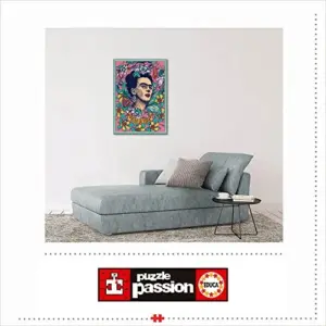 Educa Puzzle 500 Peças quebra-cabeça 34x48cm Viva La Vida Frida Kahlo