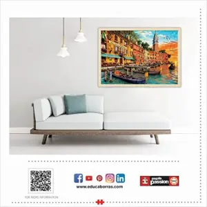 Educa Puzzle 6000 Peças Gândolas em São Marcos 156×107 cm