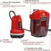 Einhell GE-PP 18V Líquido Pump Submersível