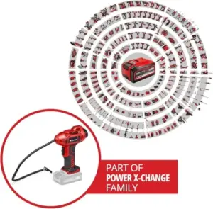 Einhell Power X-Change Compressor de Ar para Carro CE-CC 18 Li 11 bares