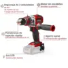 Einhell TE-CD18 Li Brushless Potência Alta Velocidade