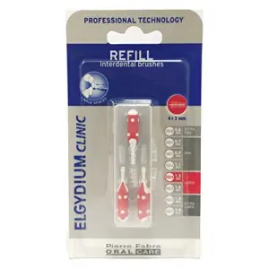 Elgydium Escovilhão Recarga Vermelho 4-3 mm