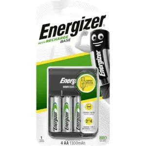 Energizer Cargador Recharge Versátil AA e AAA Capacidade Rápida