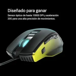 Energy Sistem ESG M5 Triforce RGB 10000 dpi Com fios
