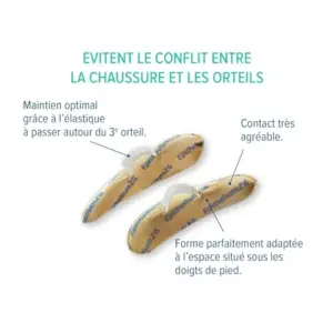 Epitact Almofadas Sub-Digitais Mulher Tamanho S