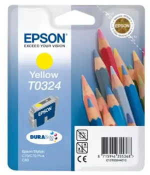 Epson C13T03244010 Tinteiro Injeção Amarelo 335 páginas