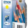 Epson C13T03244010 Tinteiro Injeção Amarelo 335 páginas