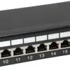 Equip 326425 Patch Panel 24-Port Cat6 Gigabit Ethernet Preto