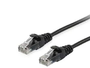 Equip 603056 Cabo de Rede Cat6a UTP 7,5 M Preto