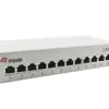Equip Patch Panel 12-Port Cat.6 Desktop Light-Grey