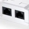 Equip Tomada de Rede 2 portas UTP Cat.5e conectividade branca