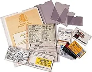 Esselte Bolsa Porta Documentos 122×172 mm Transparente PVC