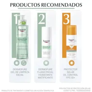 Eucerin Dermopure Oil Control Fluido Hidratante Matificante 50ml