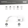 Digitus Cabo Adaptador Mini DisplayPort para HDMI 0.2m M/F