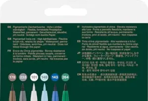 Faber-Castell Canetas de Feltro Paisagem 6 cores Impermeáveis