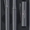 Faber-Castell Conjunto de Canetas Grip Pretas