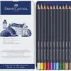 Faber-Castell Estojo de Metal Lápis Goldfaber Multicolor 12 un