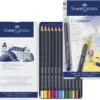 Faber-Castell Estojo de Metal Lápis Goldfaber Multicolor 12 un