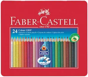 Faber-Castell Lápis de Cor Colour Grip 12 un