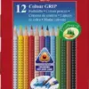 Faber-Castell Lápis de Cor Colour Grip 12 un