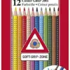 Faber-Castell Lápis de Cor Colour Grip 12 un