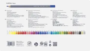 Faber-Castell Lápis Permanentes Goldfaber Multicolor Caixa Metálica 36 Un